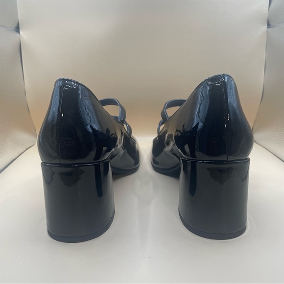 Black Patent Leather Jonak Paris Mary Jane Shoes Size 40 - Picture 7 of 11
